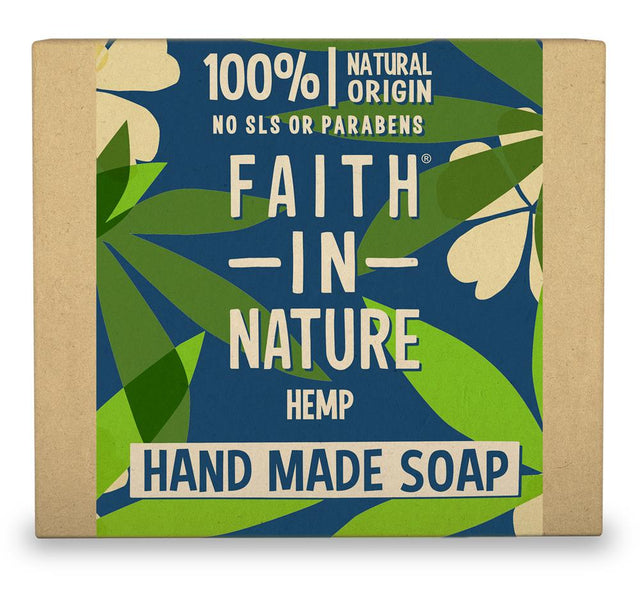 Faith in Nature Hemp Soap 100g - Greenlands Health Store