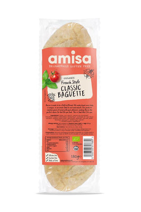 Organic GF French Style Classic Baguette 180g - Greenlands Health Store
