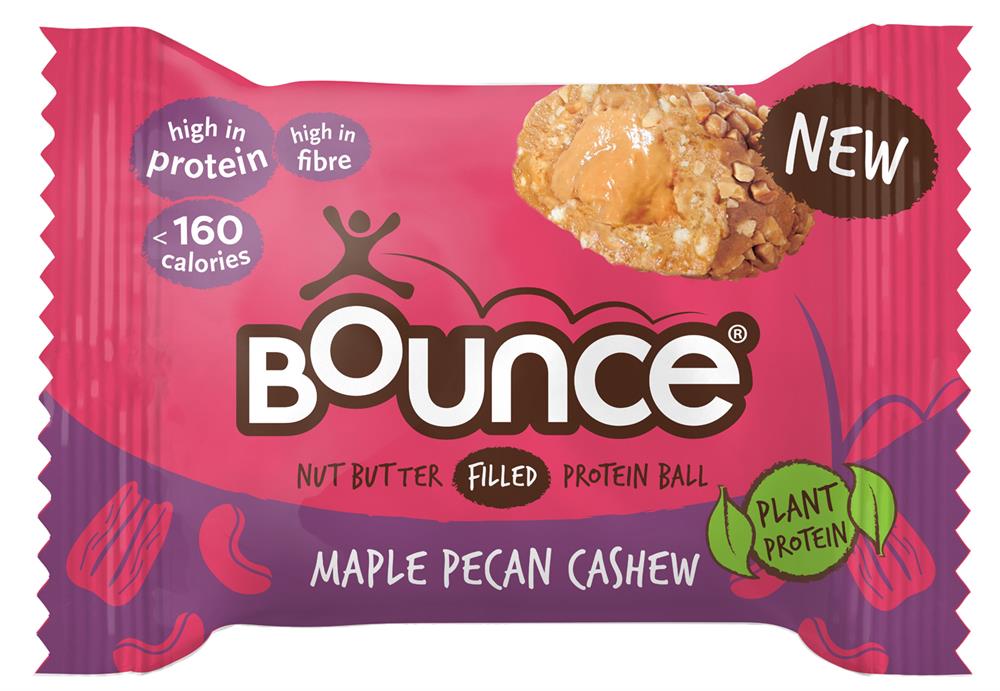 Plant Protein Maple Pecan Cashew Ball 35g - Greenlands Health Store