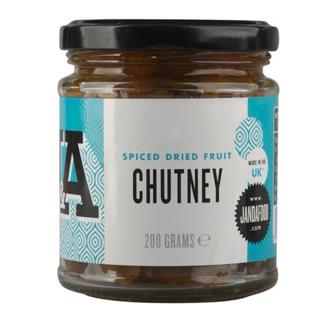 J&A Dried Fruit Chutney 200g - Greenlands Health Store