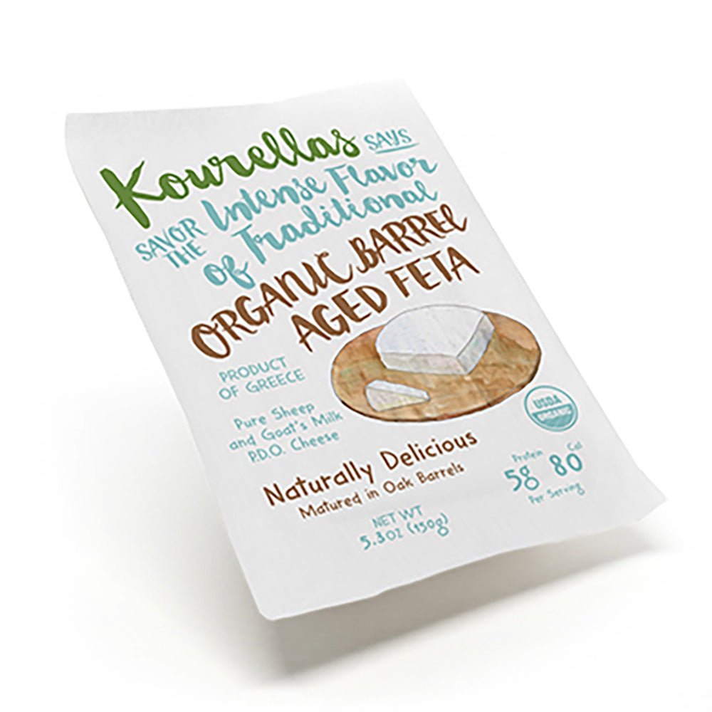 Organic Barrel Aged Feta 150g - Greenlands Health Store