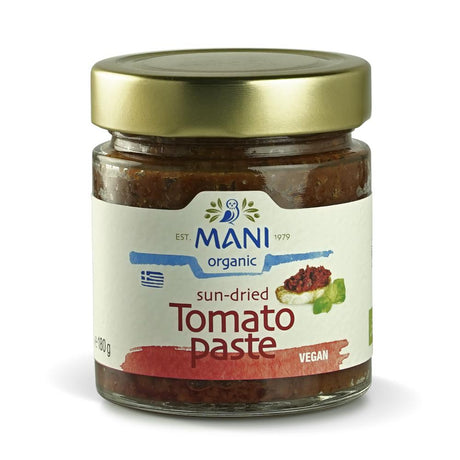 MANI Organic Sun - dried Tomato Paste 180g - Greenlands Health Store