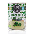 Free & Easy Low Salt Organic Broccoli & Kale Soup 400g - Greenlands Health Store