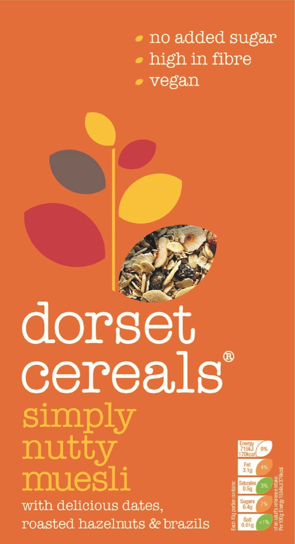 Simply Nutty Muesli 560g - Greenlands Health Store