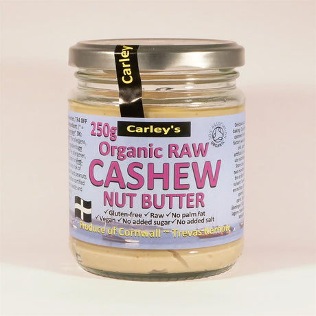 Organic Raw Cashewnut Butter 250g - Greenlands Health Store
