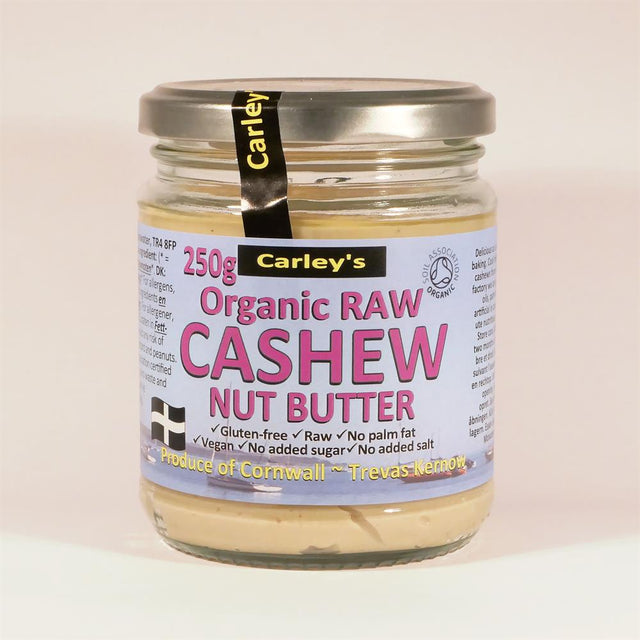 Organic Raw Cashewnut Butter 250g - Greenlands Health Store