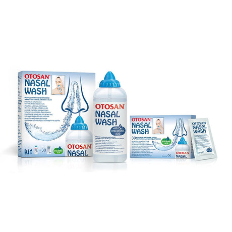 Otosan Nasal Wash KIT (Bottle and wash sachets) - Greenlands Health Store
