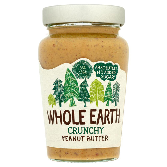 Whole Earth Crunchy Peanut Butter 340g - Greenlands Health Store