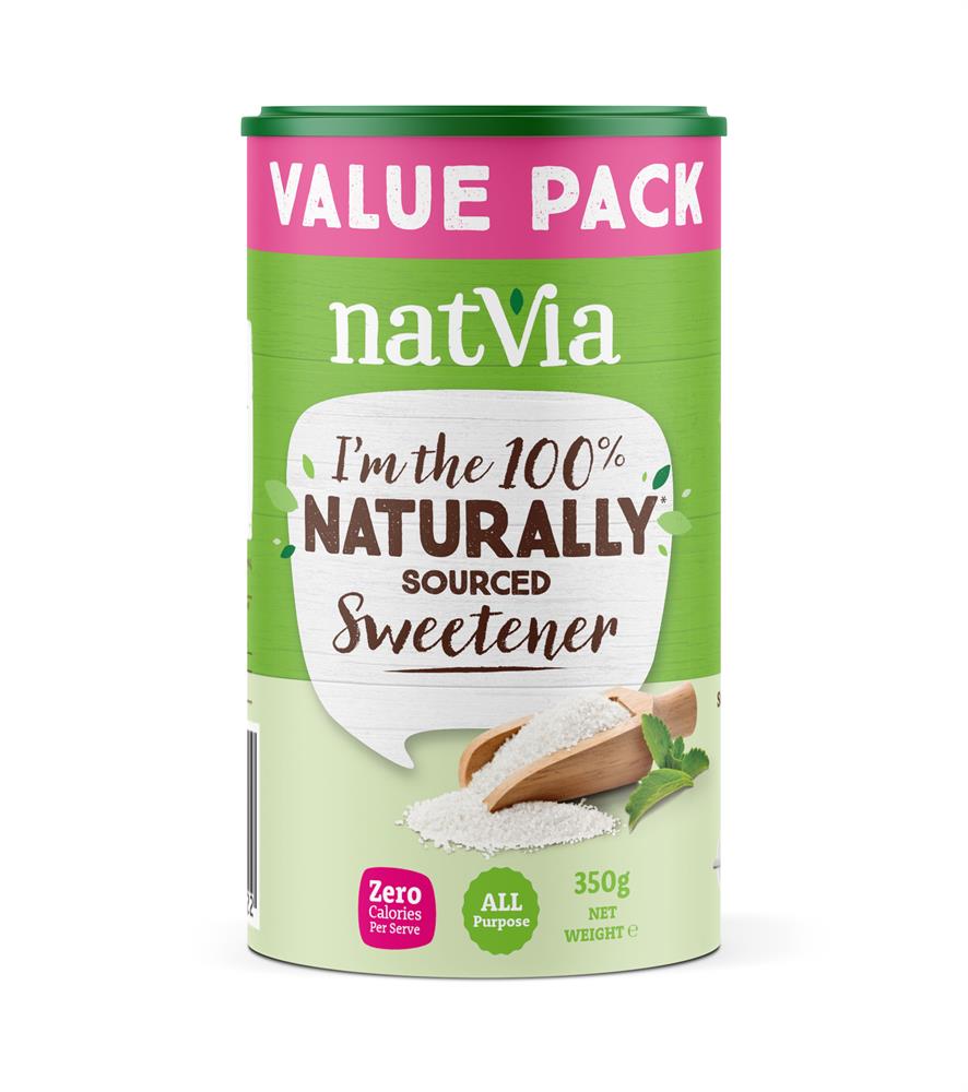 Natvia Sweetener Canister 350g - Greenlands Health Store