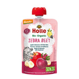 Holle Organic Baby Food Pouch - Zebra Beet 100g - Greenlands Health Store