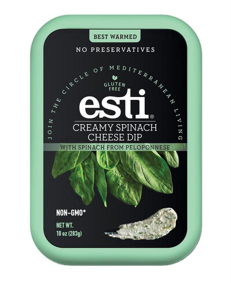 Esti Creamy Spinach Cheese Dip 283g - Greenlands Health Store