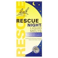 RESCUE Night Liquid Melts 28 Capsules - Greenlands Health Store