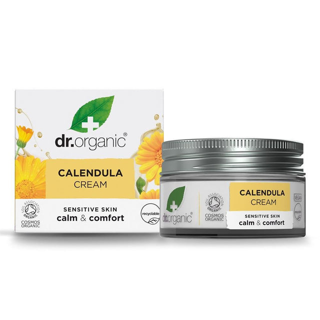 Dr Organic Calendula Cream 50ml - Greenlands Health Store