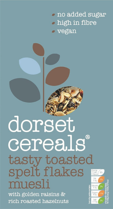 Tasty Toasted Spelt Flakes 570g - Greenlands Health Store