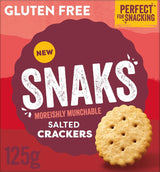 Nairn's Gluten Free Snaks - Salted Crackers 125g - Greenlands Health Store