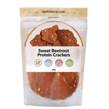 Foodhak Sweet Beetroot Protein Crackers 100g - Greenlands Health Store