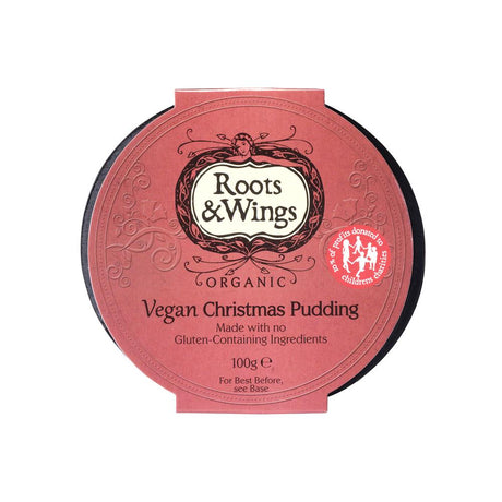 Vegan Christmas Pudding with Gluten Free Ingredients 100g - Greenlands Health Store