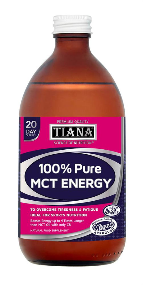High Strength 100% Pure MCT Energy 300ml - Greenlands Health Store