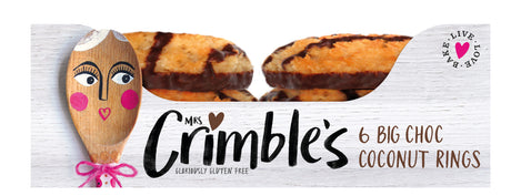 Mrs Crimbles Chocolate Rings 200g - Greenlands Health Store