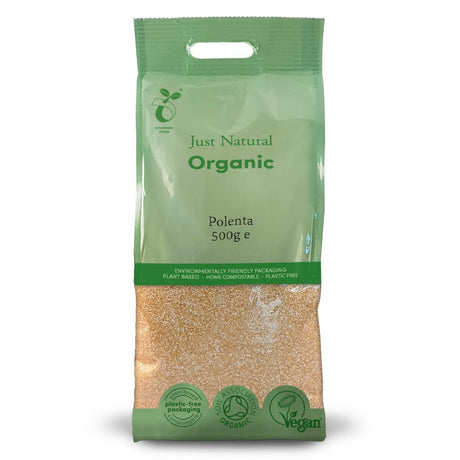 Just Natural Organic Polenta 500g - Greenlands Health Store