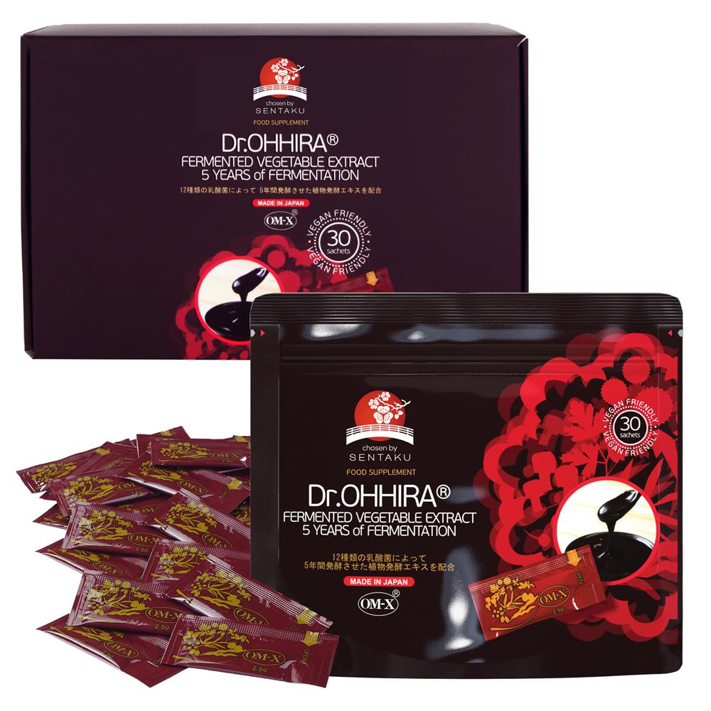 Dr.OHHIRA Fermented Vegetable Extract 30 sach.x2.5g - Greenlands Health Store