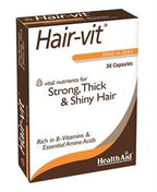 Hair - vit Blister - 30 Capsules - Greenlands Health Store