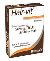Hair - vit Blister - 30 Capsules - Greenlands Health Store