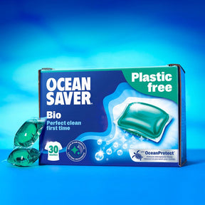 OceanSaver - Laundry EcoCaps Bio (Fresh Linen) - 30 Washes - Greenlands Health Store