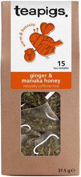 Ginger & Manuka Honey Infusion 15 Tea Bag - Greenlands Health Store