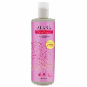 Rose & Vanilla Natural Shampoo 100ml Convenience/Travel Bottle - Greenlands Health Store