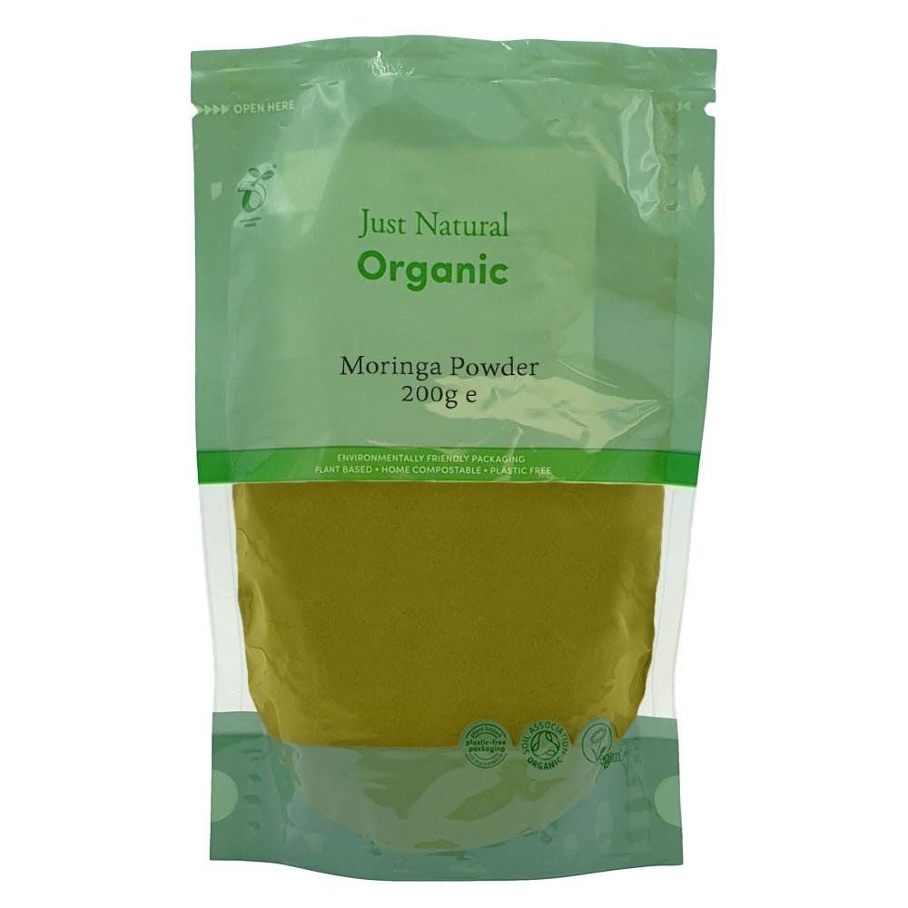 Organic Moringa Powder 200g - Greenlands Health Store