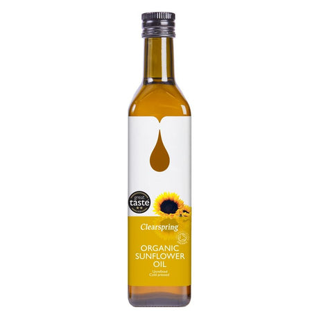 Organic Sunflower Oil 500ml - Greenlands Health Store