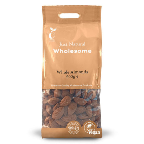 Whole Almonds 500g - Greenlands Health Store