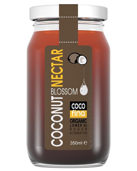 Organic Coconut Flower Nectar in 350ml Glass Jar - Greenlands Health Store
