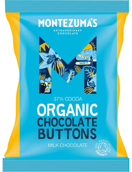 Organic Milk Chocolate Buttons 120g - Greenlands Health Store