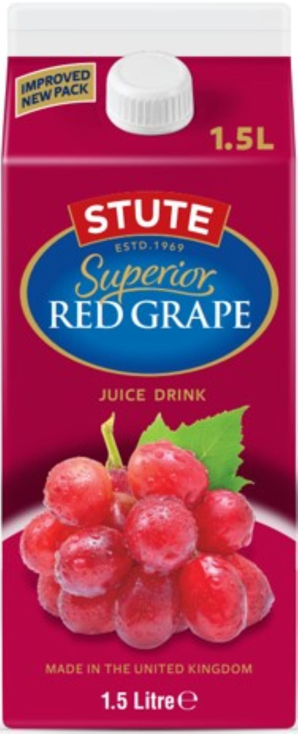 Stute Red Grape Juice Drink 1.5L - Greenlands Health Store