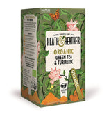 Organic Green Tea & Turmeric 20 Bag - Greenlands Health Store