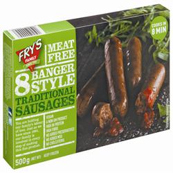 Traditional Vegetarian Sausages 380g - Greenlands Health Store