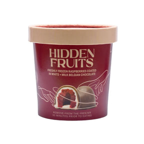 British Raspberries in White & Milk Belgian Chocolate 150g - Greenlands Health Store
