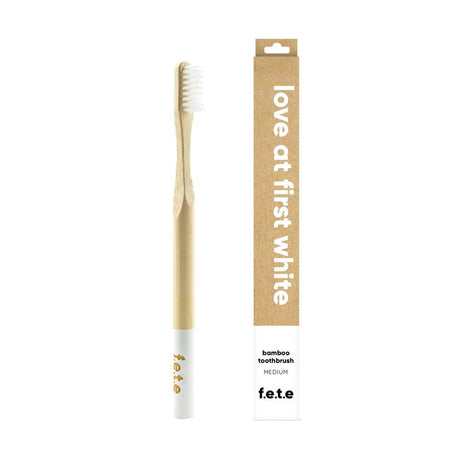 Toothbrush - Love at First White - White Medium 1 Unit - Greenlands Health Store