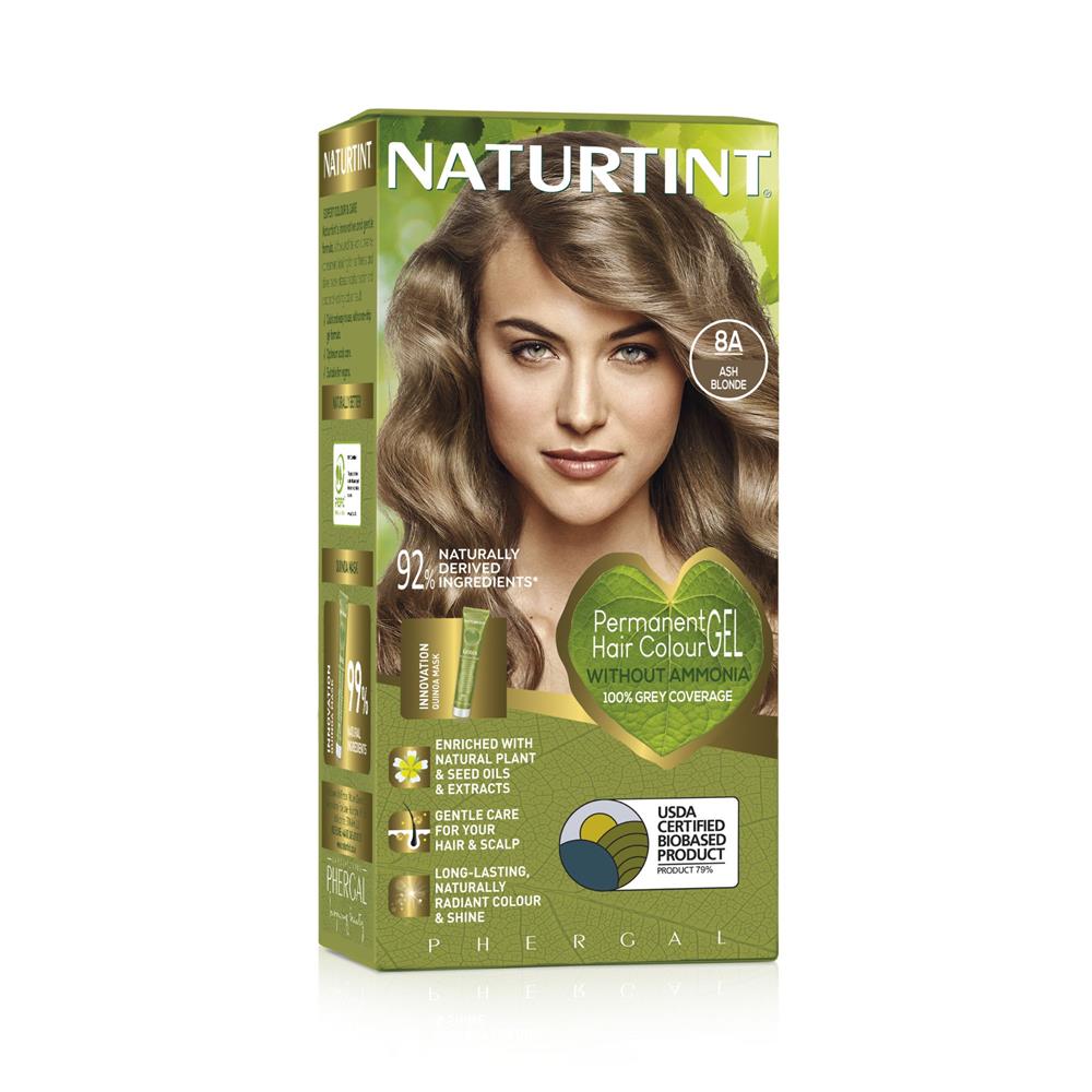 Permanent Hair Colourant Ash Blonde 8A 170ml - Greenlands Health Store