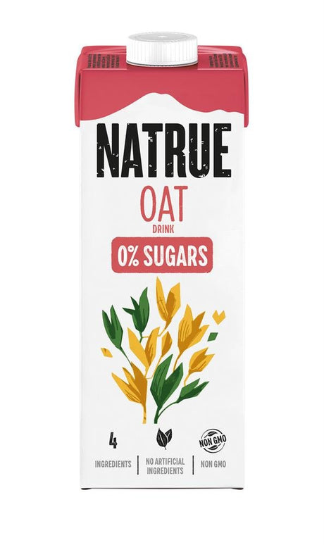 Natrue Oat Drink 0% Sugars UHT 1L - Greenlands Health Store