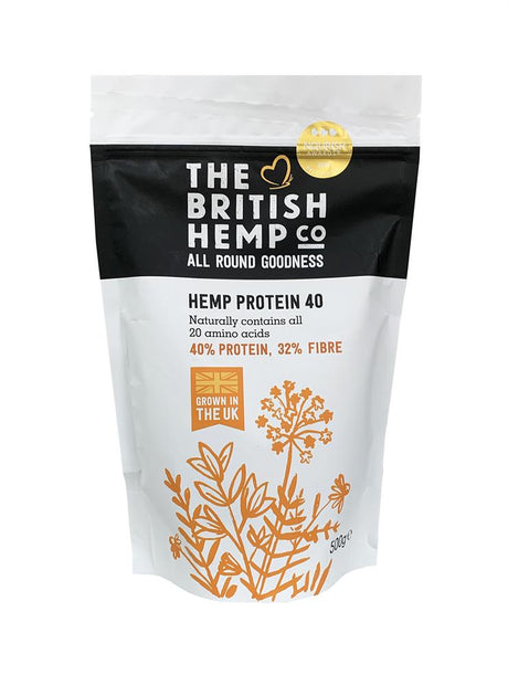 Hemp protein powder 40% 500g - Greenlands Health Store