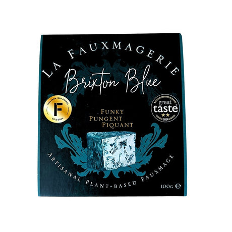 La Fauxmagerie Brixton Blue - Vegan Blue Cheese Style 100g - Greenlands Health Store