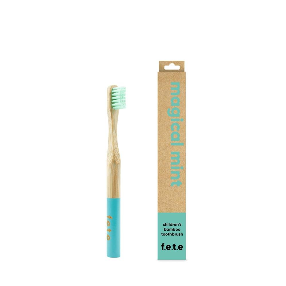 Bamboo Tooth Brush Magical Mint - Mint Green Child 1 Unit - Greenlands Health Store