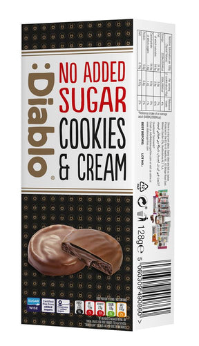 Dark Chocolate Cookies & Cream 128g - Greenlands Health Store