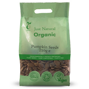 Organic Pumpkin Seeds 250g - Greenlands Health Store