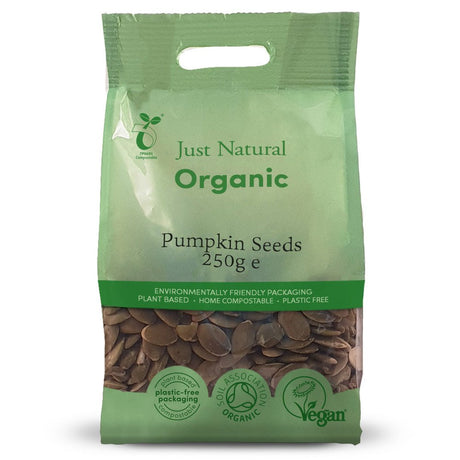 Organic Pumpkin Seeds 250g - Greenlands Health Store