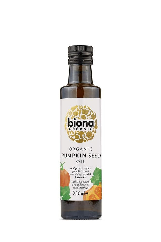 Organic Pumpkin Seed Oil 250ML - Greenlands Health Store