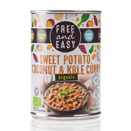 Organic Sweet Potato Kale & Coconut Curry 400g - Greenlands Health Store